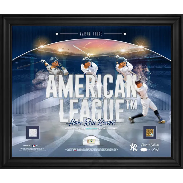 Shop Aaron Judge New York Yankees American League Home Run Record Framed  15'' x 17'' Collage