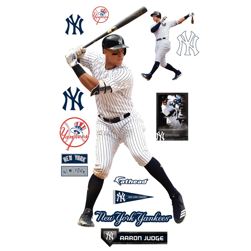 Fathead Aaron Judge New York Yankees Swing Life Size Removable Wall Decal