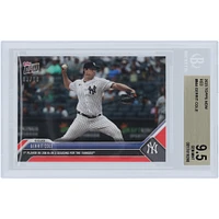 Gerrit Cole New York Yankees 2023 Topps Now 1st Player with 200K in 3 Seasons for the Yankees #844 #/ BGS Authenticated 9.5 Card
