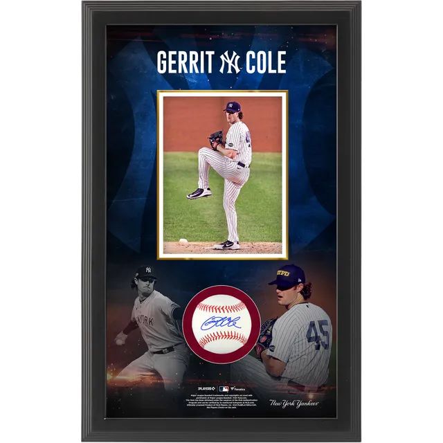 Gerrit Cole New York Yankees Autographed Nike Baseball Cleat Shoe