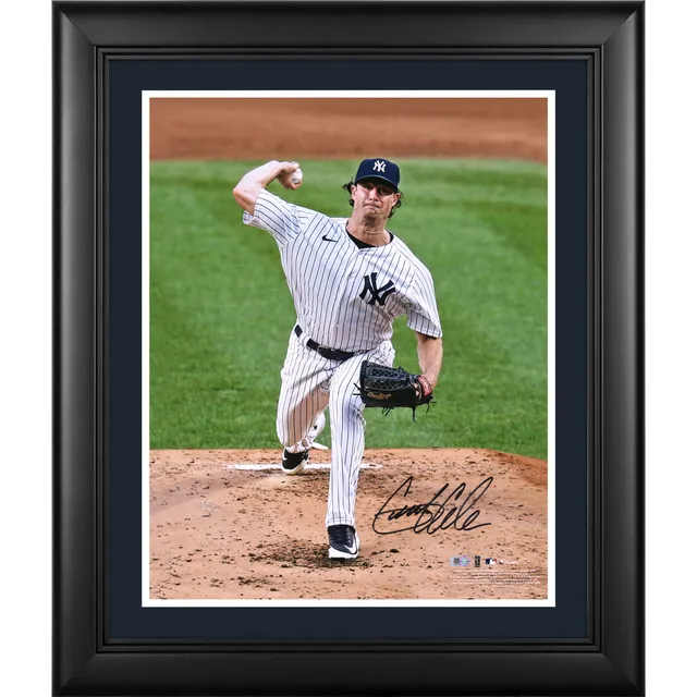 Gerrit Cole New York Yankees Autographed Nike Home Elite Framed