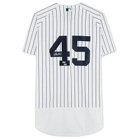 Maillot Nike blanc authentique autographié par Gerrit Cole des Yankees de New York