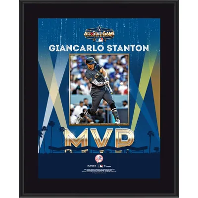 Unsigned New York Yankees Giancarlo Stanton Fanatics Authentic Hitting at  Yankee Stadium Photograph