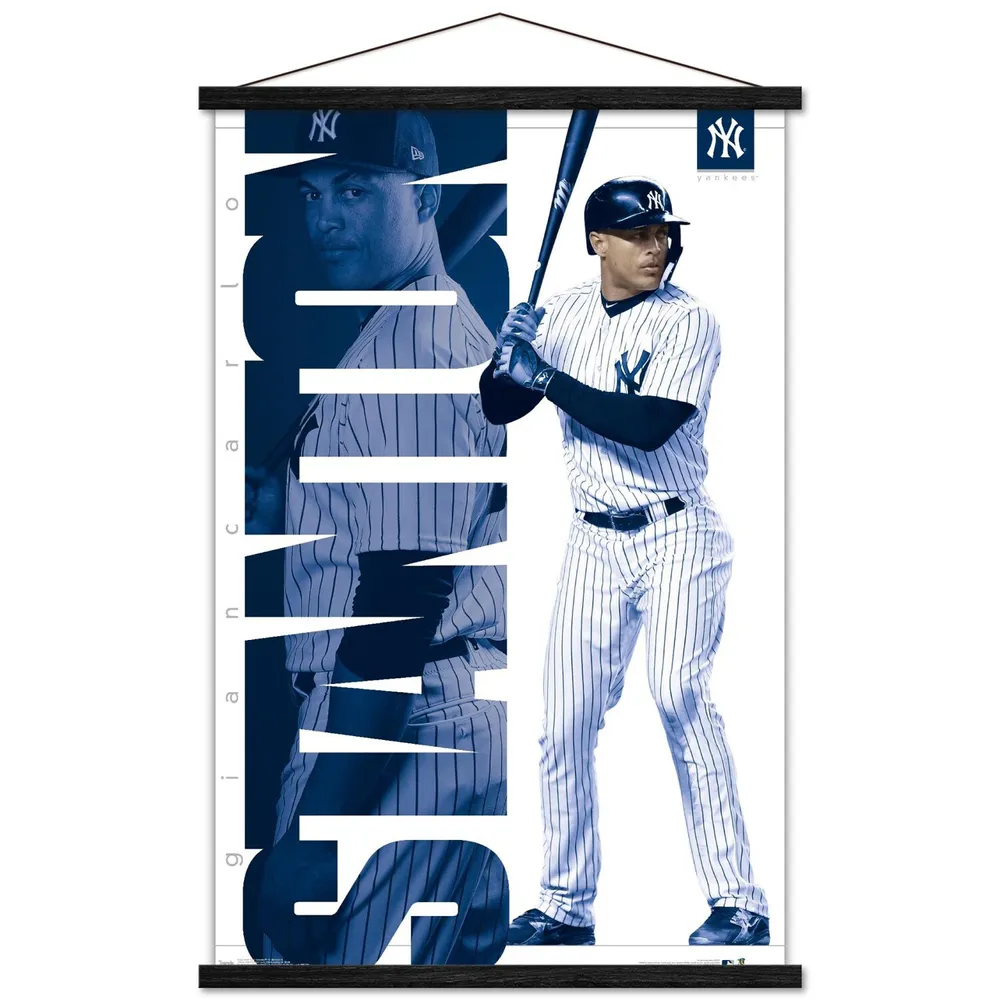 Giancarlo Stanton New York Yankees 24'' x 34.75'' Magnetic Framed Players  Poster