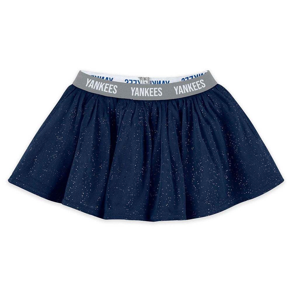 Girls Newborn & Infant WEAR by Erin Andrews New York Yankees Three-Piece Tutu Set