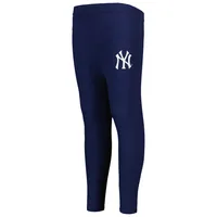 Outerstuff Girls Preschool Navy/Gray New York Yankees Forever Love T-Shirt & Leggings Set