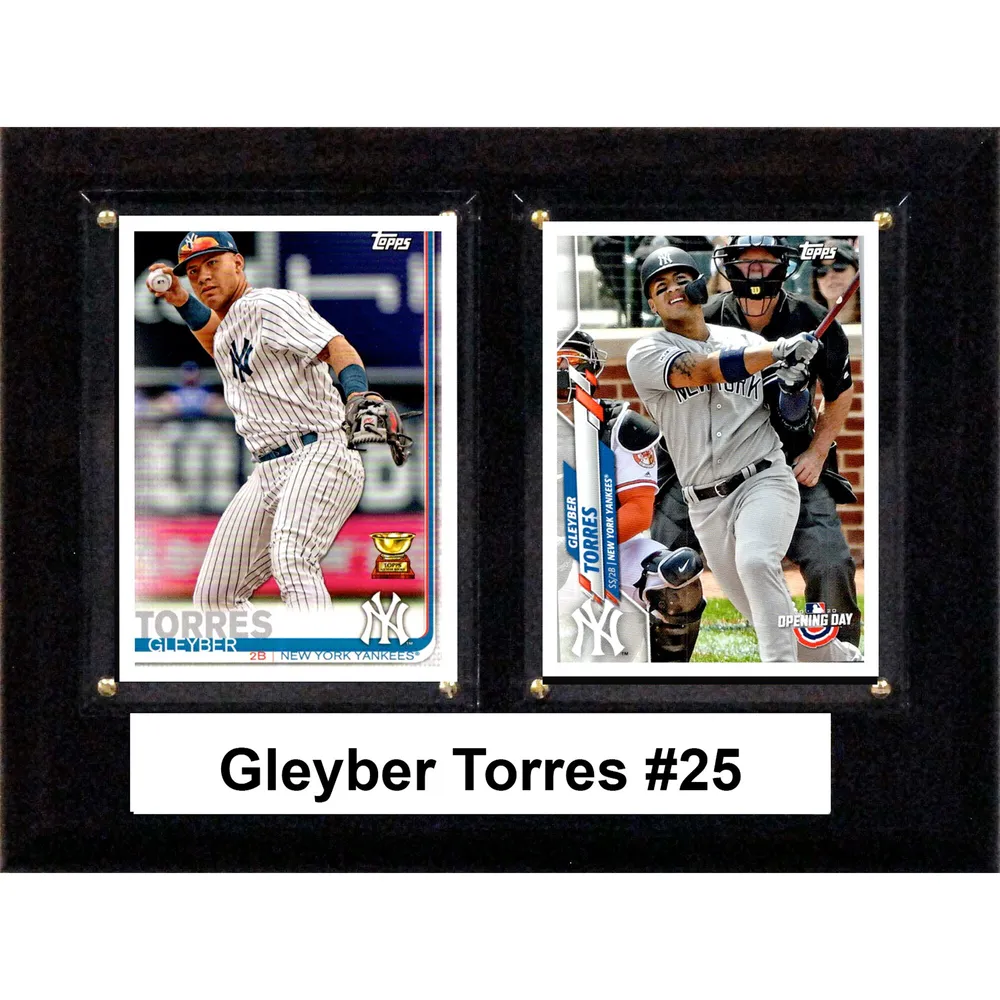 Lids Gleyber Torres New York Yankees 6'' x 8'' Plaque
