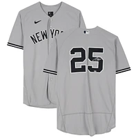 Gleyber Torres New York Yankees Autographed Gray Nike Authentic Jersey