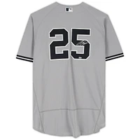 Gleyber Torres New York Yankees Autographed Gray Nike Authentic Jersey