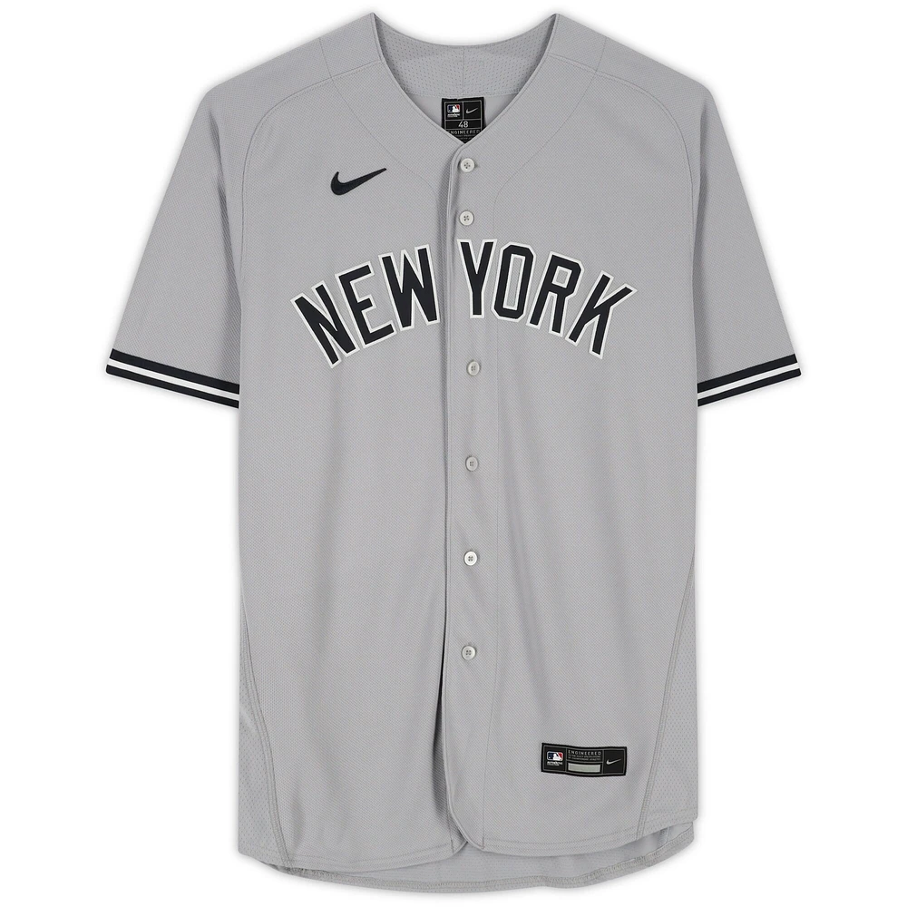 Gleyber Torres New York Yankees Autographed Gray Nike Authentic Jersey