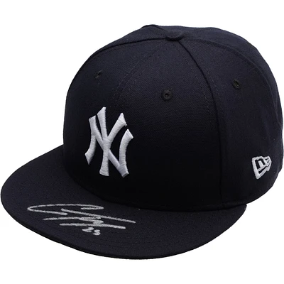 Gleyber Torres New York Yankees Autographed New Era Baseball Cap