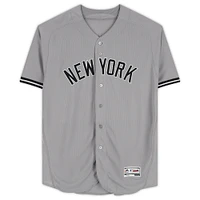 Gleyber Torres New York Yankees Autographed Topps Gray Majestic Authentic Jersey