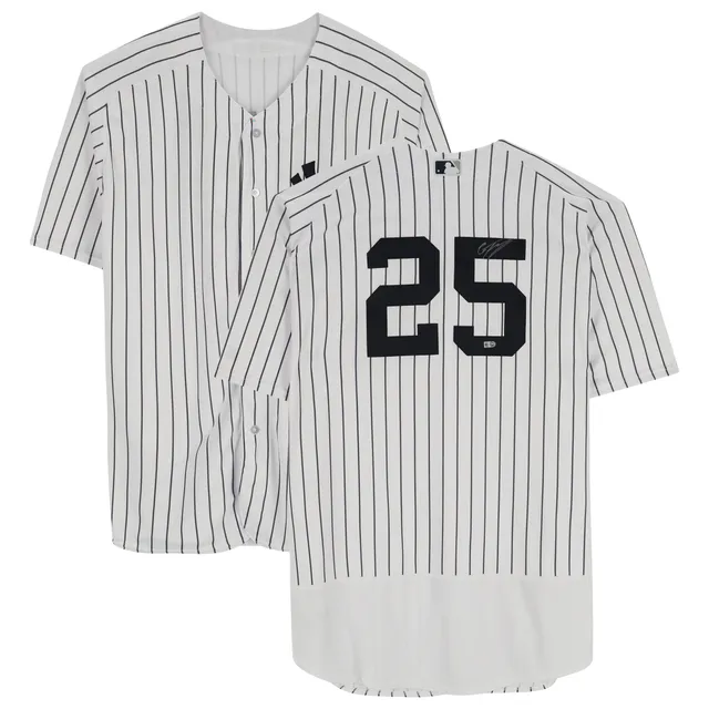 Gleyber Torres Signed New York Yankees Authentic Road Jersey Grey MLB HOLO
