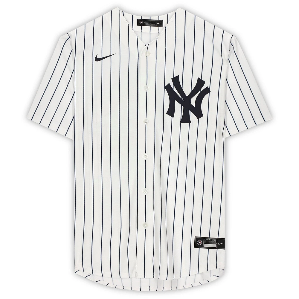 Gleyber Torres New York Yankees Autographed White Nike Replica Jersey