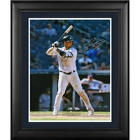 Gleyber Torres New York Yankees Framed Autographed 16" x 20" Hitting Photograph