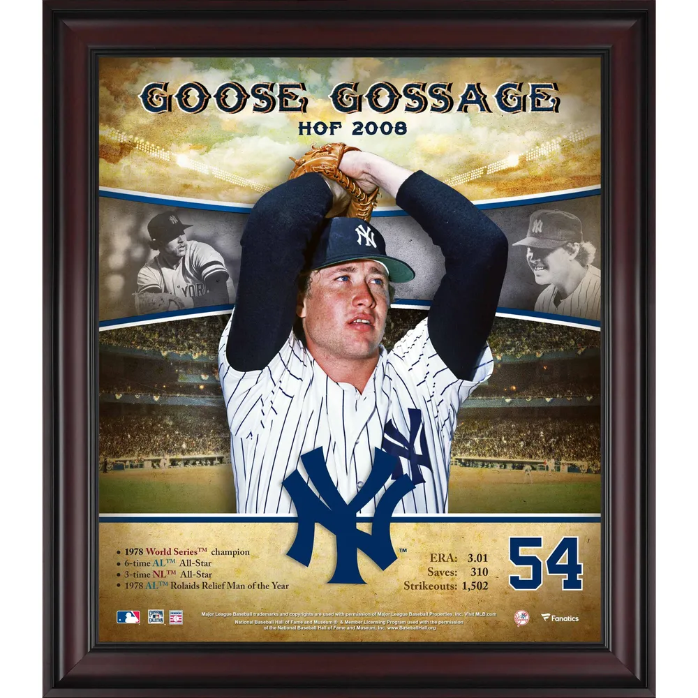 New York Yankees Jersey, worn by Goose Gossage