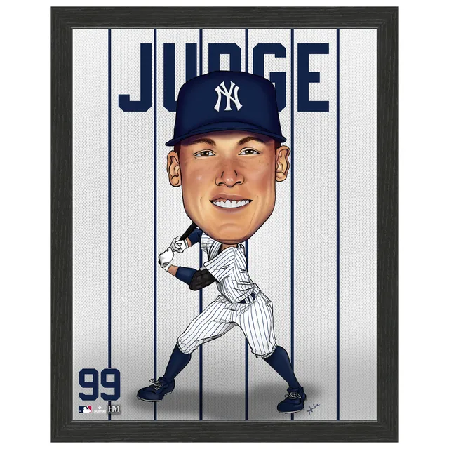 Lids Aaron Judge New York Yankees Highland Mint 13'' x 16'' Impact Jersey  Framed Photo