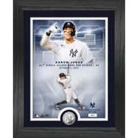 Shop Aaron Judge New York Yankees American League Home Run Record Framed  15'' x 17'' Collage