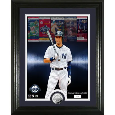Derek Jeter New York Yankees Highland Mint 2020 Hall of Fame Induction 13'' x 16'' World Series Champion Silver Coin Photo Mint