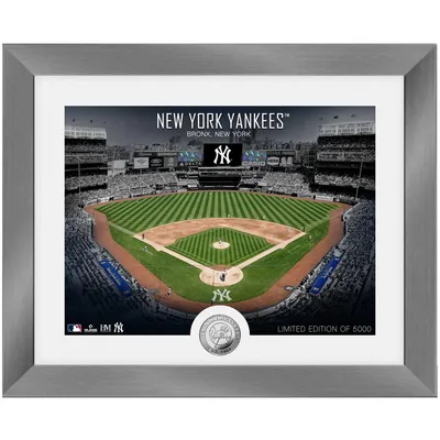 New York Yankees Highland Mint 13'' x 16'' Art Deco Silver Coin Photo Mint