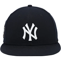 Casquette New Era bleu marine des Yankees de New York, fournie par Ian Hamilton, contre les Dodgers de Los Angeles, le 30 octobre 2024 - Match 5 des Séries mondiales
