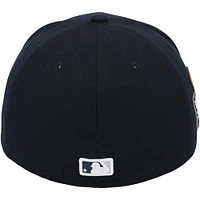 Casquette New Era bleu marine des Yankees de New York, fournie par Ian Hamilton, contre les Dodgers de Los Angeles, le 30 octobre 2024 - Match 5 des Séries mondiales