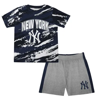 Lids New York Mets Infant Stealing Homebase 2.0 T-Shirt & Shorts Set -  Royal/Orange