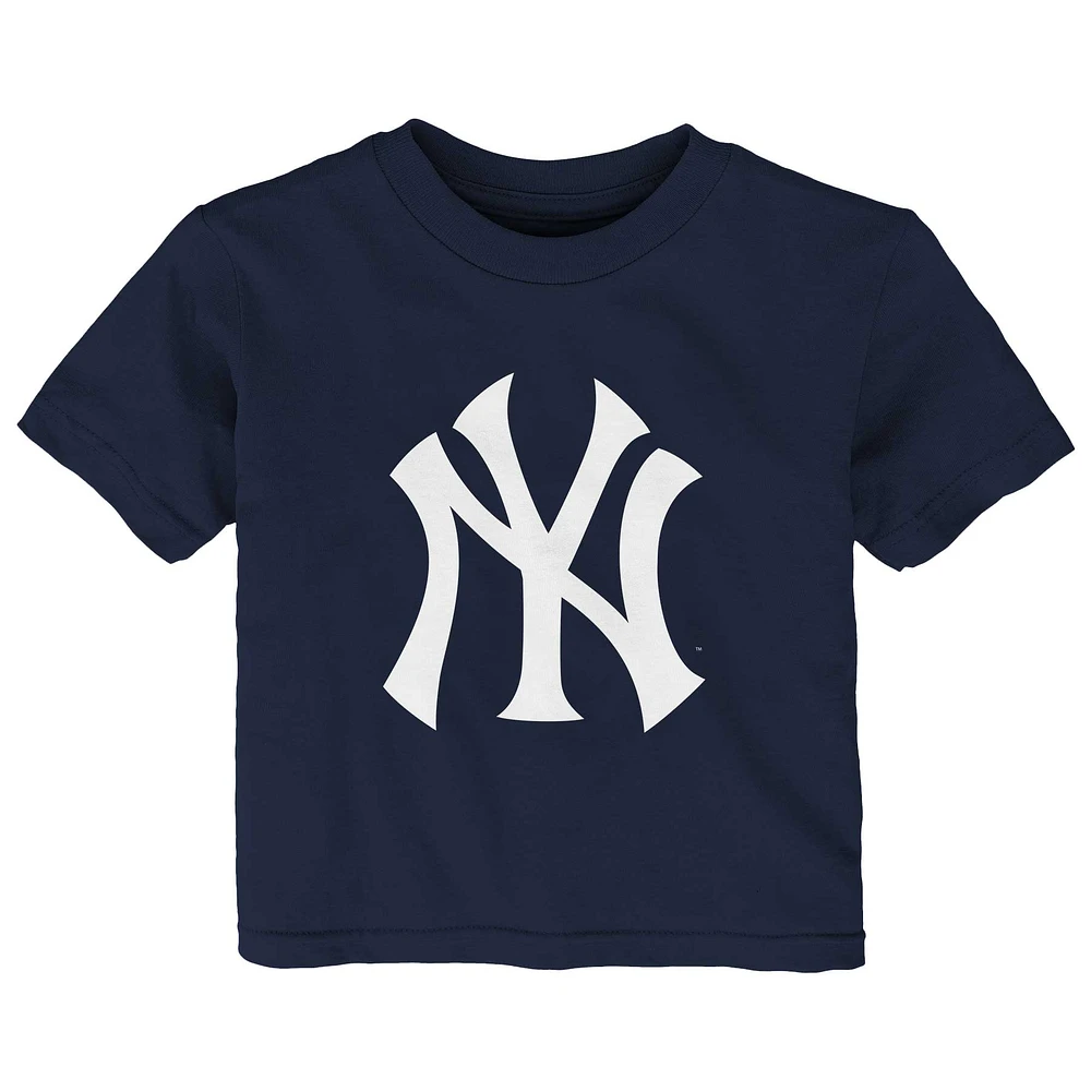 Infant Navy New York Yankees Logo - T-Shirt