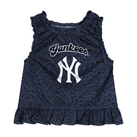 Infant  Navy New York Yankees Playground Dress & Bloomers Set