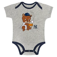 Ensemble de 2 bodys Play Ball des Yankees New York pour bébé