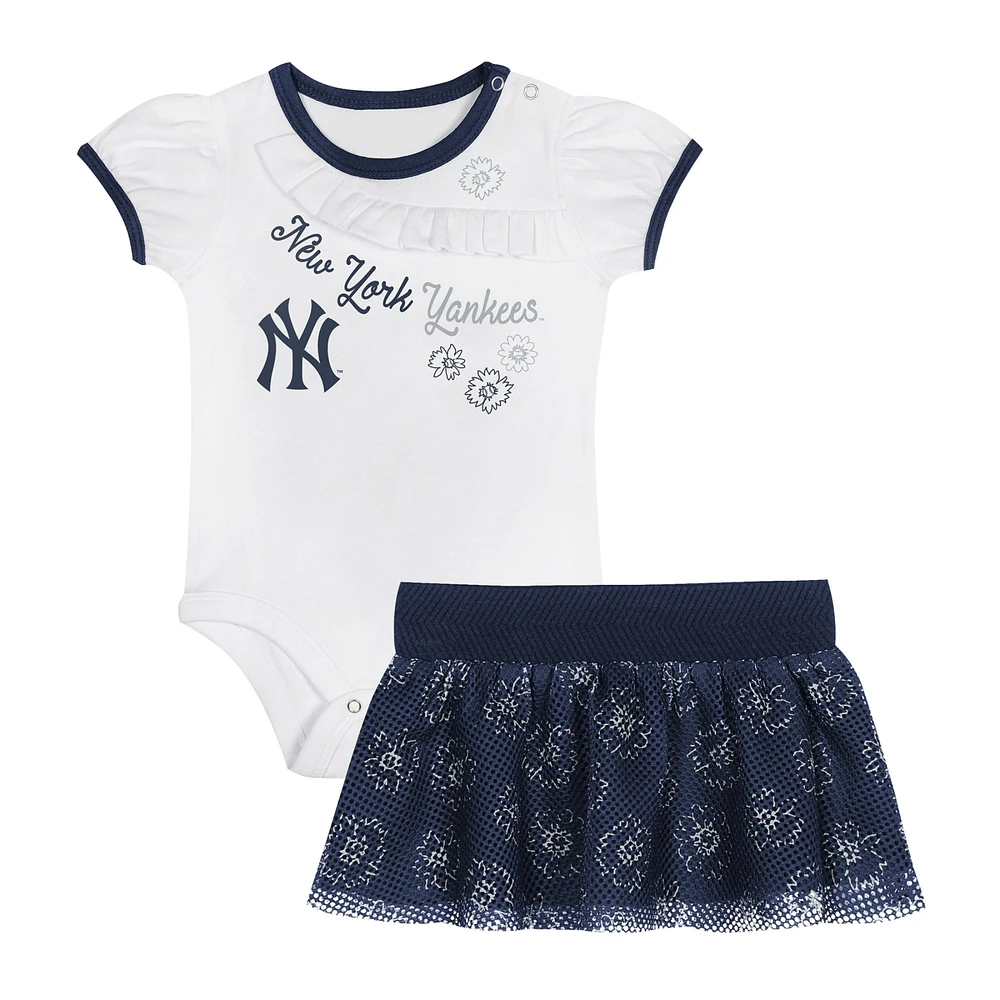 Ensemble body et jupe Sweet New York Yankees pour bébé