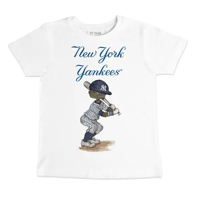 Lids New York Yankees Tiny Turnip Infant Stacked Raglan 3/4 Sleeve T-Shirt