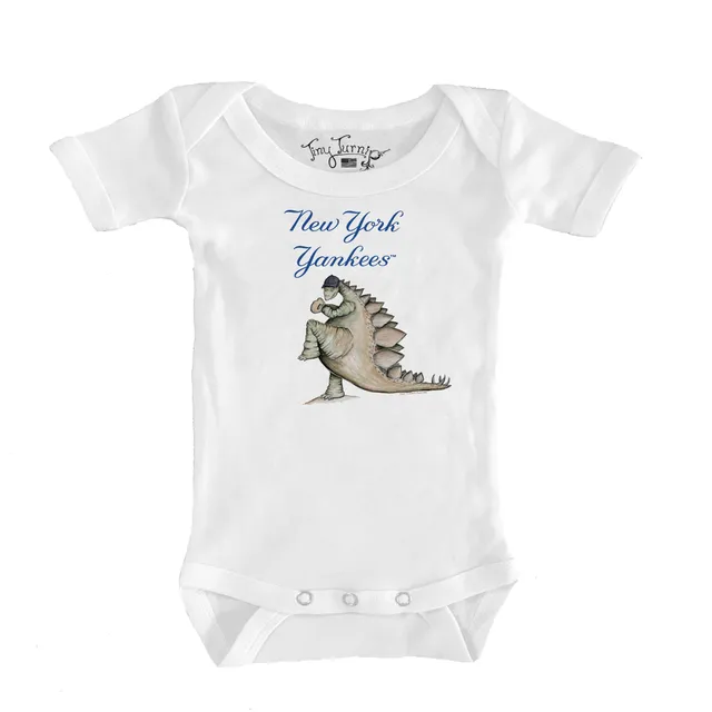 Lids New York Yankees Tiny Turnip Infant Triple Scoop Bodysuit - White