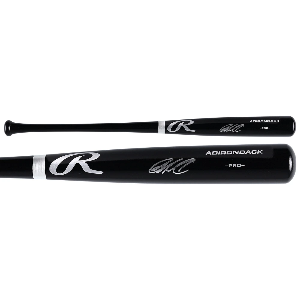 Jazz Chisholm Jr. New York Yankees Autographed Black Rawlings Pro Bat 