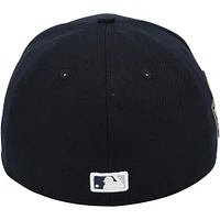 Jazz Chisholm Jr. New York Yankees Game-Used Navy New Era Cap vs. Los Angeles Dodgers on October 30, 2024 - World Series Game 5