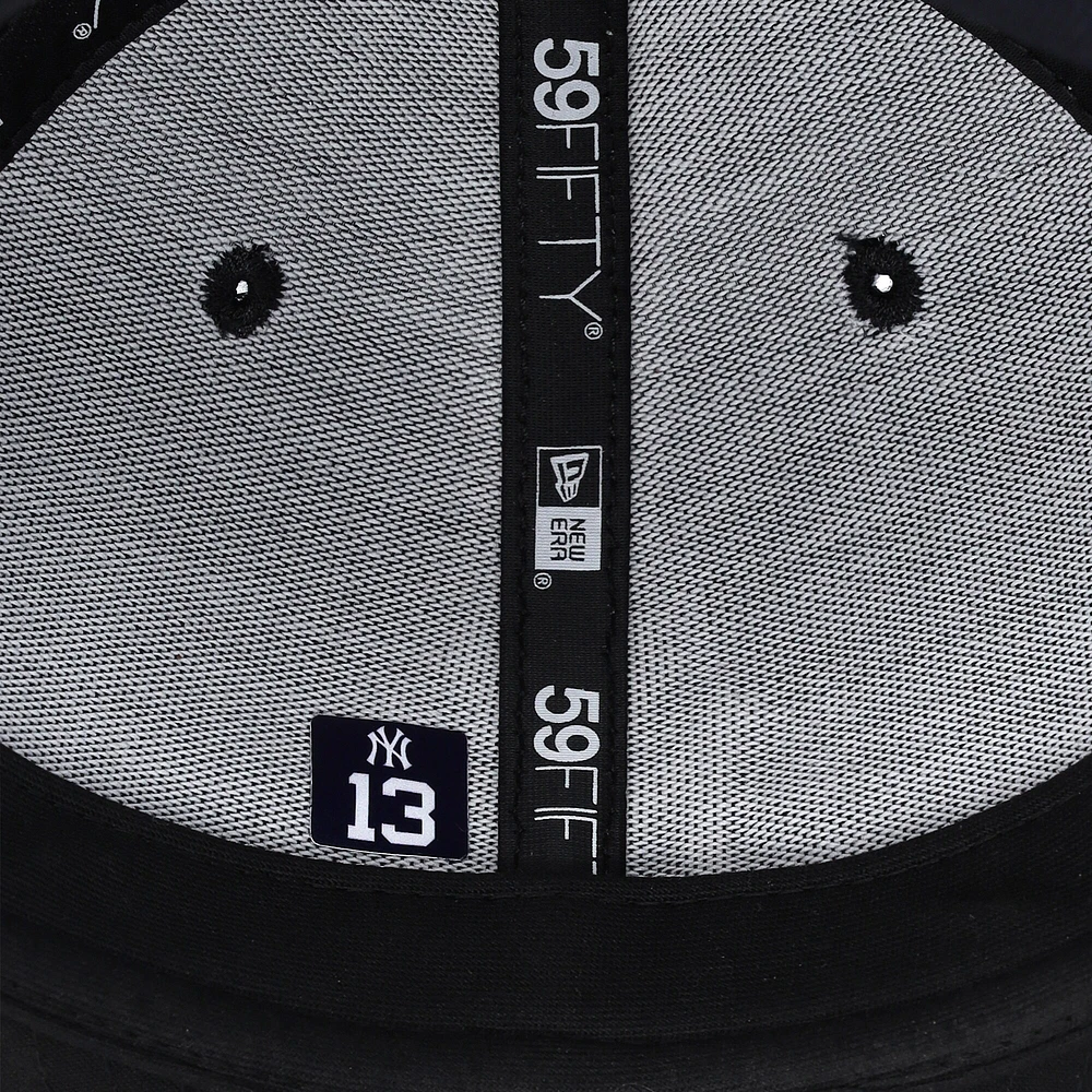 Jazz Chisholm Jr. New York Yankees Game-Used Navy New Era Cap vs. Los Angeles Dodgers on October 30, 2024 - World Series Game 5