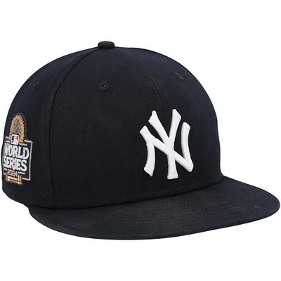 Jazz Chisholm Jr. New York Yankees Game-Used Navy New Era Cap vs. Los Angeles Dodgers on October 30, 2024 - World Series Game 5