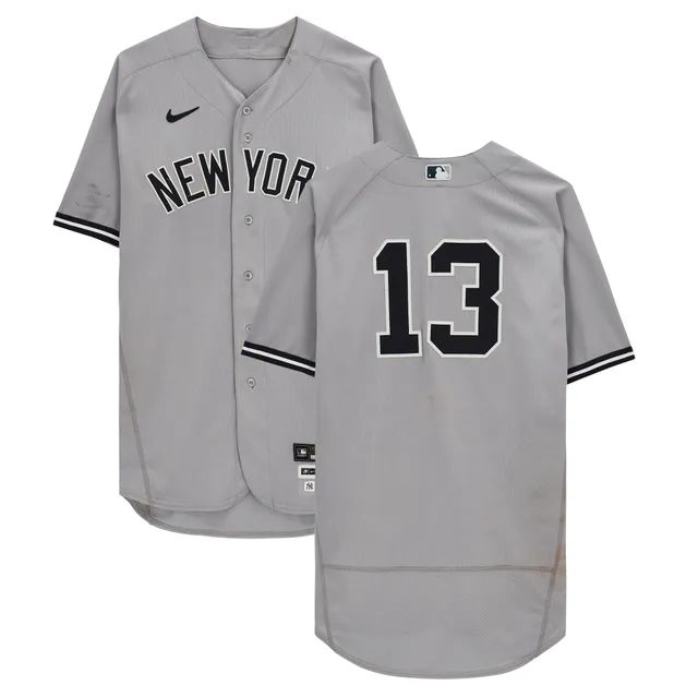 Joey Gallo New York Yankees Game-Used #13 White Pinstripe