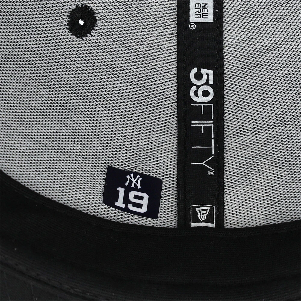Casquette New Era bleu marine de Jon Berti, joueur des Yankees de New York, contre les Dodgers de Los Angeles, le 30 octobre 2024 - Match 5 des Séries mondiales