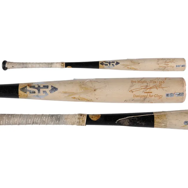 Josh Donaldson Maple Marucci Game Used Signed Bat Blue Jays