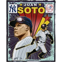 Juan Soto New York Yankees 16" x 20" Photo Print - Art by Brian Kong - Limited Edition of 99