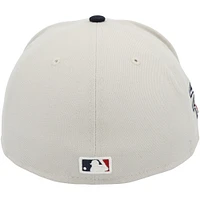 Casquette bronzée autographiée #22 des Yankees de New York, V106832, Juan Soto, utilisée lors du match contre les Reds de Cincinnati le 4 juillet 2024. Casquette Juan Soto AUTGU 45733 COLGMUEQU GUBBCP1048
