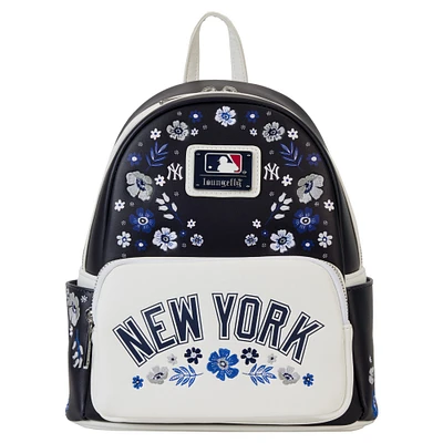 Loungefly New York Yankees Floral Mini Backpack