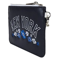 Loungefly New York Yankees Floral Wrist Clutch