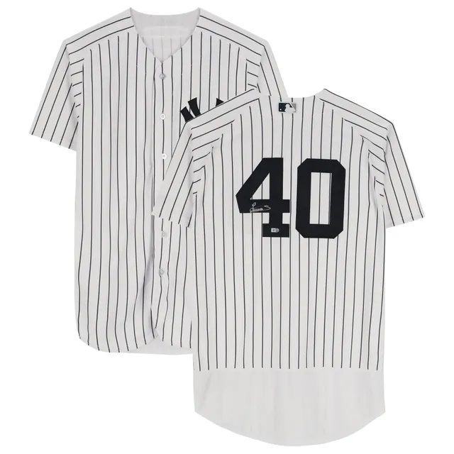 New Era - Pinstripe Baseball Cotton Jersey - Grey