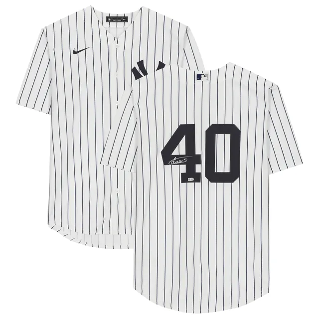 Fanatics NY Yankees Pinstripe MLB Jersey Shirt