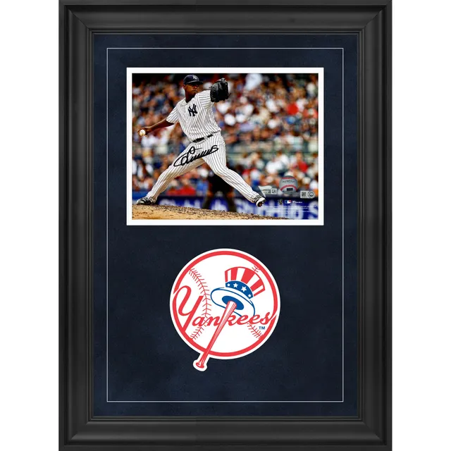 Luis Severino New York Yankees Fanatics Authentic Deluxe Framed Autographed  Majestic White Authentic Jersey