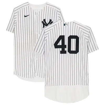 Lids Aaron Hicks New York Yankees Fanatics Authentic Game-Used #42 White  Pinstripe Jersey vs. Minnesota Twins on April 15, 2023
