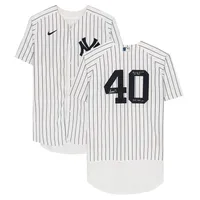 Gleyber Torres New York Yankees Deluxe Framed Autographed White Nike Replica  Jersey