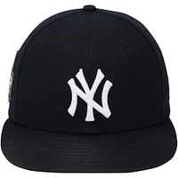 Casquette New Era bleu marine Luke Weaver des Yankees de New York, utilisée lors du match contre les Dodgers de Los Angeles le 30 octobre 2024 - 5e match des Séries mondiales